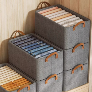 Sacs de Rangement Pliables avec Poignée (x2)