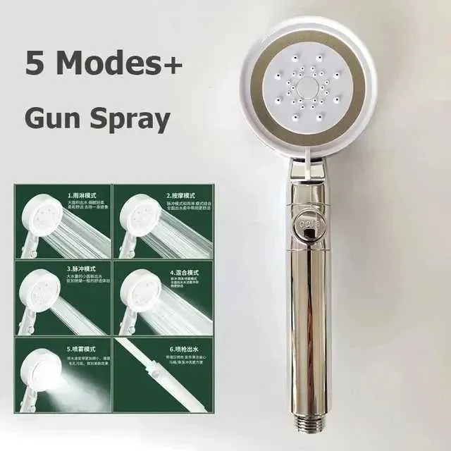 Pommeau de Douche Haute Pression avec Filtre