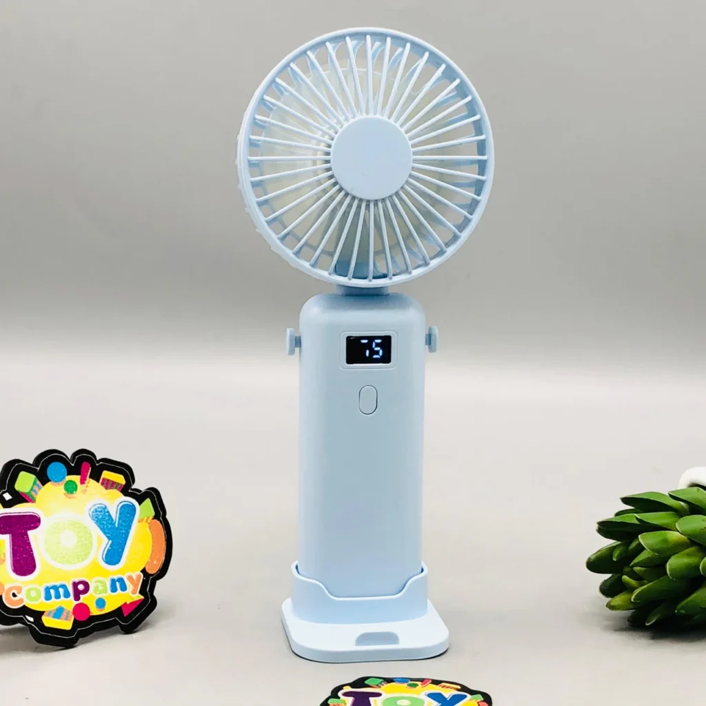 🌬️ Ventilateur Pliable Rechargeable 8&Prime; avec Écran Digital