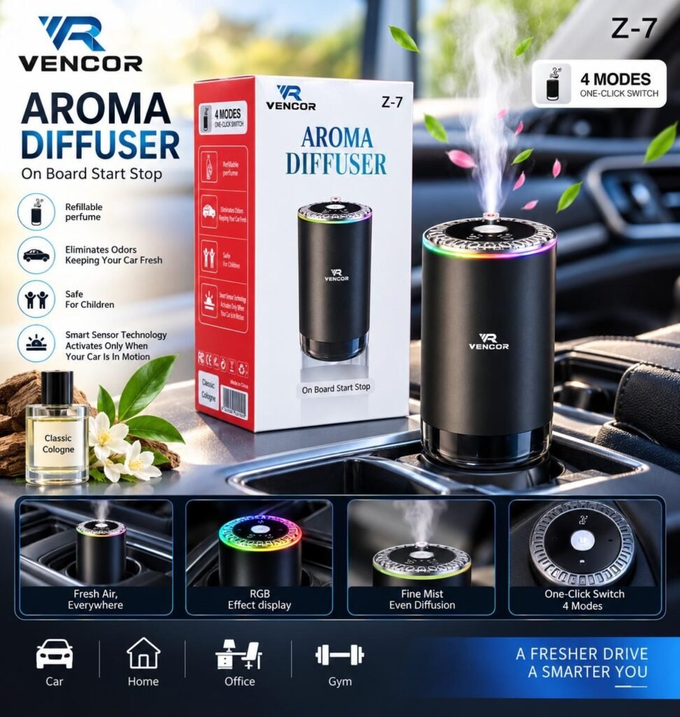Désodorisant Intelligent pour Voiture – Smart Car Air Freshener