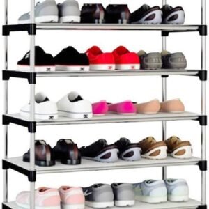 👟 Étagère à Chaussures Métallique – 7 Niveaux